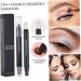 Stick fard paupi res Sticks d'applicateurs d'ombre paupi res double t te imperm ables fard paupi res maill perl de perle de longueur avec brosse pour filles femmes b tons d'om - Buy Online on GoSupps.com