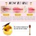 Honeybalm Lip Balm Bee Balm Lip Balm Honey Pot Propolis Lip Mask Moisture Lip Balm for Dry Cracked Lips Bee Wax Lip Balm Lip Scrub Exfoliator with Lip Brush for Dark Lips (Propolis+Strawberry) - Buy Online on GoSupps.com