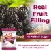 Betty Lou's Blackberry Fruit Bars - Pack of 12 | Gluten Free, Vegan, Non GMO | Healthy Snacks with All Natural Ingredients | 2 oz. Each, Individually Wrapped - Buy Online on GoSupps.com