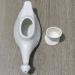 HealthGoodsIn Ceramic Neti Pot Set with Eye Wash Cup & 5 Sachet Neti Salt - White Color - Buy Online on GoSupps.com