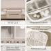 Travel Pill Organizer - 8 Compartment Portable Pill Case for Pocket Purse - Beige - Buy Online on GoSupps.com
