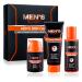 Mens Facial Skin Care Set Men's Skincare Gift Set Brighten Skin Care for Men Moisturizing Long Lasting Oil Control Mens Facial Skin Care Kit Includes Mens Face Wash Face Toner & Mens Face Moisturizer