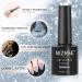 MIZHSE Reflective Glitter Gel Polish Set - Silver Colorful Glitter | Christmas Nail Art Varnish Manicure Kit for Beginners | Soak Off LED Lamp Included - Buy Online on GoSupps.com