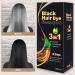MEIDU Black Hair Dye Shampoo 3in1 black hair color shampoo can cover gray hair herbal ingredients natural hair color shampoo contains ginseng extract natural hair coloring - Buy Online on GoSupps.com