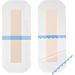 Waterproof Long Surgical Incision Bandages for Knee Replacement - Silicone Adhesive Dressing & Non-Stick Pads - Hip Wound Care Shower Patches (4x10 Inch Pack of 5 - Buy Online on GoSupps.com