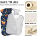 NAANLE 1L Heat Bottle with Chicken Tap & Cover - Warm Water Bottle for Pain Relief Heat & Cold Therapy Ideal for Bed Hands & Feet - Buy Online on GoSupps.com