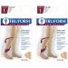 Truform Compression 30-40 Mmhg Thigh High Open Toe Dot Top Stockings Black X-Large 2 Count - Buy Online on GoSupps.com