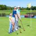 Yamato Golf Putter for Men & Kids | Right Handed & Left Two-Way | Mini Putter for Junior & Adult Golfers | Red - Buy Online on GoSupps.com