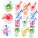 SEWOART 30pcs Luminous Fruit Cup Phone Case Micro Landscape Ornaments Diy Craft Decorations Drink Cup Shape Charm Phone Shell Drink Cup Ornaments Miniature Scattered Beads Resin re-usable - Buy Online on GoSupps.com