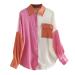 Women Blouse and Shirts Sale Clearance Summer Tee Shirt Retro Vintage Half Sleeve Round Neck Cotton Linen Loose Fit Shirts Blouse Ladies Tshirt Casual Floral Party T Shirts 733-qppoj-6-a L