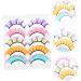 minkissy 5 Pairs Colored False Eyelashes Natural Fake Lashes Russian Strip Lashes d Curl Colorful Lash Extensions Colored Cluster Lashes False Eyelashes Fluffy Fake Eyelashes Individual Bar - Buy Online on GoSupps.com