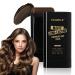 Peigne Colorant 2 en 1 pour Cheveux B ton Correcteur Couleur Anti-Chevaux Blancs - Imperm able R sistant la Transpiration Pratique et S curis Marron