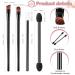 250-Piece Disposable Eyebrow Brush Set | Angled Round Double-End Eyeshadow & Lip Brushes for Salon & Home Use - Perfect Makeup Tool for Women & Girls - Buy Online on GoSupps.com