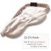 Mulberry Silk Eye Mask Sleep Mask for Women Sleeping Mask for Men Night Blackout Covers Blind Folds Patch Drowsy Blindfold Travel Flight Pure Sleep Masks for Women Champagne - Buy Online on GoSupps.com