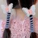 itrimaka Telephone Hair Clips Ponytail Cord Hair Ties | Lovely Elastic Telephone Wire Hair Ties For Daily Wear Festive Seasons & Parties Children Girls Women Blue - Buy Online on GoSupps.com