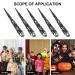 Lurrose 5pcs Halloween Cosplay Nails Claw Ring- Vampire Witch Finger Knuckle False Long Nails- Halloween Costume Props for Party Supplies - Buy Online on GoSupps.com