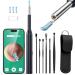 Ear Wax Removal  10 Megapixel Otoscope with Light  Wireless Ear Cleaner Camera  Vividmoo Earwax Removal Kit  Ear Cleaning Tool for iPhone  iPad  and Android Phones