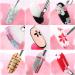 Nail Art Design Professional Paint Kit - 20 Piece Set with UV Gel Nail Polish Brushes and Nail Art Paint Dot Pens - Buy Online on GoSupps.com