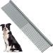 Pet Steel comb Pet Grooming Tool for Dog 7 1/2"