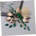 MUSISALY Rhinestone Tuck Comb Hair Accessories for Women Wedding Rhinestone Hair Accessories Bridal Hair Accessories Wedding Hair Accessories for Bride Leaf Hair Accessories Leaf Hair Comb - Buy Online on GoSupps.com