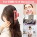 12 Pcs Large Hair Claw Clips - Non Slip Big Clips for Thick & Thin Hair - Rectangle & Square Jaw Clips for Women - Buy Online on GoSupps.com