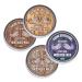 Mustache Wax Variety Pack for Men - Strong Hold for Styling, Training, and Taming - Sandalwood, Clary Sage, Cedar Pine, Bay Rum Scents - Buy Online on GoSupps.com