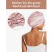 Lilysilk 100% Mulberry Silk Sleeping Cap for Curly Hair | 19 Momme Pink Bonnet & Hair Wrap for Women | Elastic Band Night Hat - Buy Online on GoSupps.com