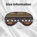 SSIMOO African Ethnic Pattern Soft Sleep Eye Mask | Breathable Travel Eye Patch for Women | Perfect Relaxation Accessory - Buy Online on GoSupps.com