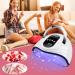 Sunrich 120W UV Gel Nail Lamp LED Nail Light Fast Dryer - Portable White with 4 Timers & Automatic Sensor - Buy Online on GoSupps.com