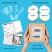 ClearRetain - Orthodontic Retainers for Upper and Lower Teeth | Prevent Teeth Shifting | Includes 2 Sets of Molding Putty | Made in USA - Buy Online on GoSupps.com