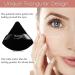 Velour Triangle Powder Puff Set - 6 Black Makeup Puffs for Face & Body, Foundation Sponge for Setting & Touch-ups | Soft & Durable Cosmetic Tool - Buy Online on GoSupps.com