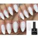 Bluesky PA1 PA01 Pastel 1 Pastel White Sheer Nail Gel Polish UV LED Soak Off 10ml - Buy Online on GoSupps.com