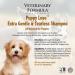 Veterinary Formula Puppy Love Tearless Shampoo 17 oz - Gentle, Fresh-Scented Cleansing for Delicate Puppy Skin - Buy Online on GoSupps.com