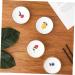 MAGICLULU 8 Pcs Hand-painted Saucer Ceramic Sauce Plate Butter Ketchup Dish Dipping Dishes Ceramic Condiment Dishes Vinegar Bowls Sauce Seasoning Plate White Simple Soy Sauce Rack Ceramics 9.5X9.5X2.5CMx4pcs Whitex4pcs - Buy Online on GoSupps.com