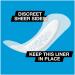 U by Kotex Barely There Liners - Light Absorbency, Unscented, 100 Count - Buy Online on GoSupps.com