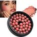  Huehkir Cream Blush - Lightweight Melting Blush Ball-O-Color for Natural and Light Cheeks for Highlighting and Contouring for Women Girls Brides and Travel - Buy Online on GoSupps.com