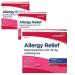 Leader Antihistamine Allergy Relief Diphenhydramine HCl 25mg Mini Tablets 24 Count Pack of 3