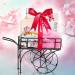 Cherry Blossom Spa Set for Women - Shower Gel, Bath Salts, Body Cream, with Shea Butter & Vitamin E - Relaxation Gift Basket - Buy Online on GoSupps.com