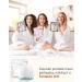 Mikimini White Shower Hood for Women & Girls - 2-Pack Double Waterproof Reusable & Washable Soft & Convenient - Buy Online on GoSupps.com