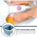 Foot Soak Bath Tub Spa: Basin Big Footbath Bucket Soaker Bowl Pedicure Foot Soak Home Foot Spa Treatment Dead Skin Remover Blue - Buy Online on GoSupps.com