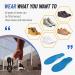 Plantar Fasciitis Insoles | High Arch Support Inserts for Men & Women | Comfort Boot Sole Inserts for Flat Feet & Pain Relief - XL - Buy Online on GoSupps.com