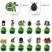 25Pcs Horror Movie Theme Party Cake&Cupcake Toppers Halloween Beattlejuice Party Decoration for Birthday Party Supplies - Buy Online on GoSupps.com