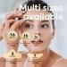 AINA Hydrocolloid Pimple Patches - Invisible Acne Spot Dots | Clear Natural Zit Patches | 48 Dots + Bonus Chin & Nose Patches - Buy Online on GoSupps.com