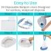 Vive Bedside Commode Liners (24 Pack) with Absorbent Pads - For Elderly, Women, and Bedridden Patients - Disposable and Odor-Neutralizing - Buy Online on GoSupps.com