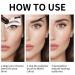 ALLROSE Eyebrow Stamp Stencil Kit | Waterproof Eyebrow Stamp & Stencils for Perfect Brows | Dark Brown | International Shipping Available - Buy Online on GoSupps.com