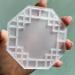 Retro Geometric Shape Quicksand Mold Empty Plates Clear Acrylic Quicksand Blank Plate DIY Quicksand Blank Card Brick Acrylic Display Card - Buy Online on GoSupps.com