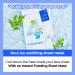 Numbuzin No.4 Icy Soothing Sheet Mask - Tea Tree Mugwort Houttuynia | Korean Skin Care 4ea/box - Buy Online on GoSupps.com