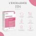 ISN - Menogyne - Menopause & Premenopause - Limits hot flashes & night sweats - Rebalances hormonal activity - Pollen Rhodiola Vitamins B6 B9 & B12 - 30-day cure - Buy Online on GoSupps.com