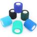KEQCQE Cohesive Bandage Self Adherent Wrap Athletic Tape Breathable Vet Tape First Aid Tape for Dogs Cats Horses Birds & Wrist Healing Ankle Sprain Swelling (2 Inch Blue Change 6 Rolls) - Buy Online on GoSupps.com
