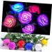 LIFKICH 6pcs Silk Roses Valentines Day Gift Romantic Candles Artificial Rose Never Withered Rose Red Home Decor Wishing Bottle Rose Gifts Eternal Rose Lamp Blue Gifts Led Blue Rose Blue 40X10X10cm - Buy Online on GoSupps.com